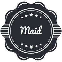 Maid badge logo