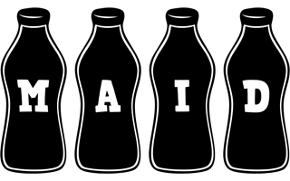 Maid bottle logo