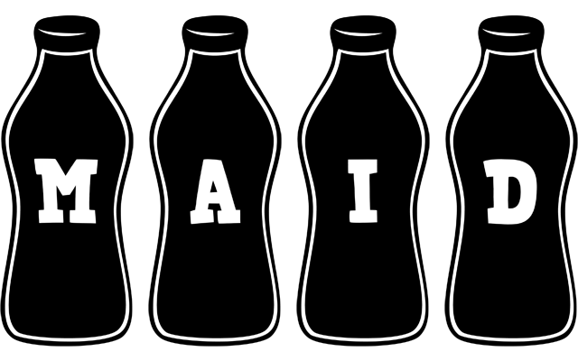 Maid bottle logo