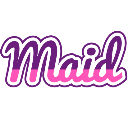 Maid cheerful logo