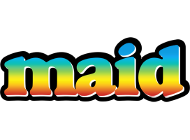 Maid color logo