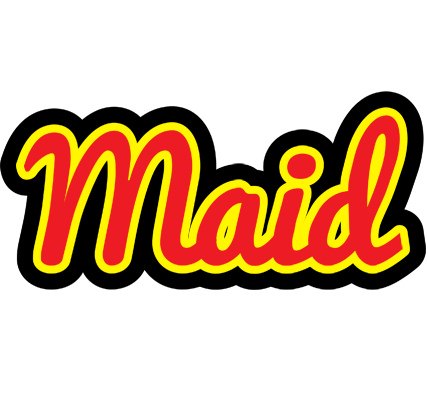Maid fireman logo
