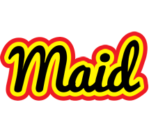 Maid flaming logo