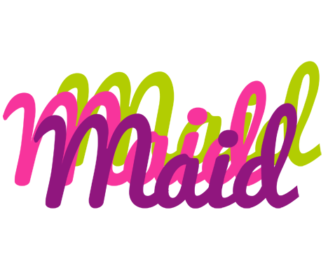 Maid flowers logo