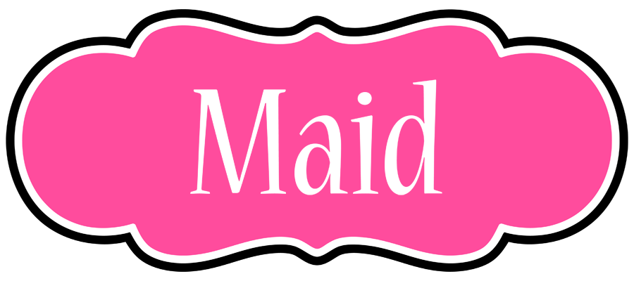 Maid invitation logo