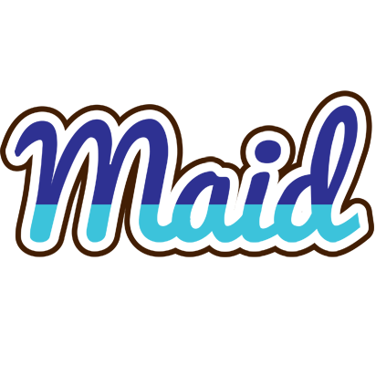 Maid raining logo