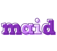 Maid sensual logo