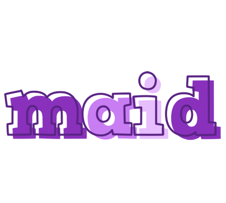 Maid sensual logo