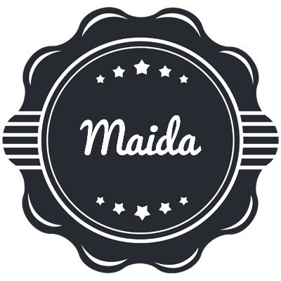 Maida badge logo