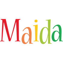 Maida birthday logo