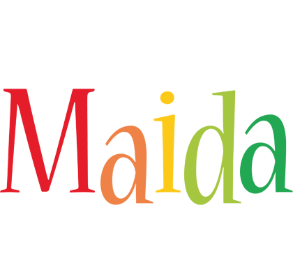 Maida birthday logo