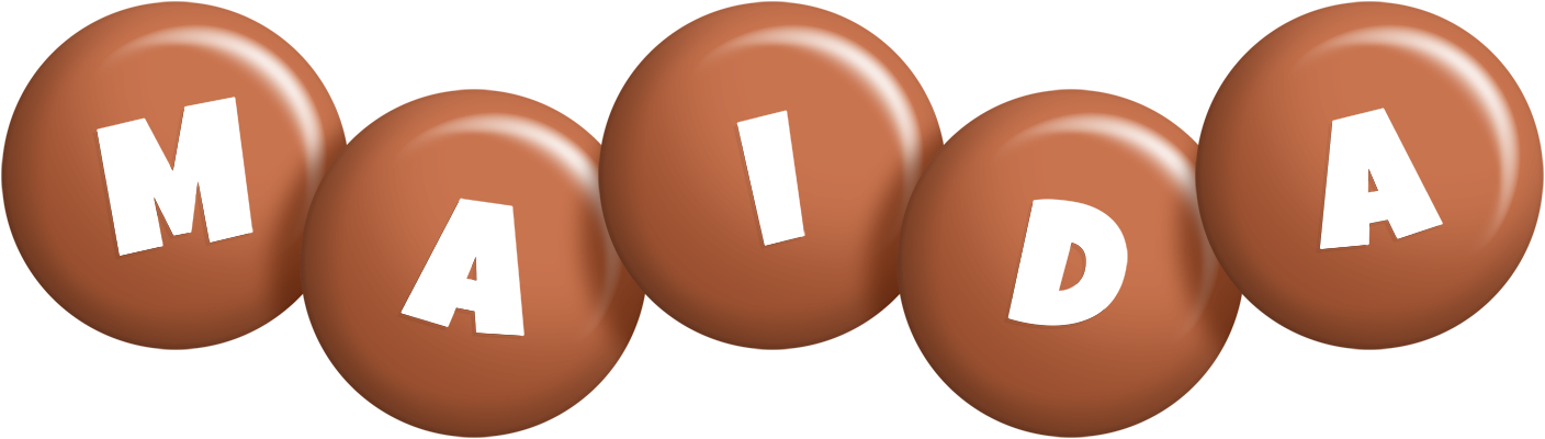 Maida candy-brown logo