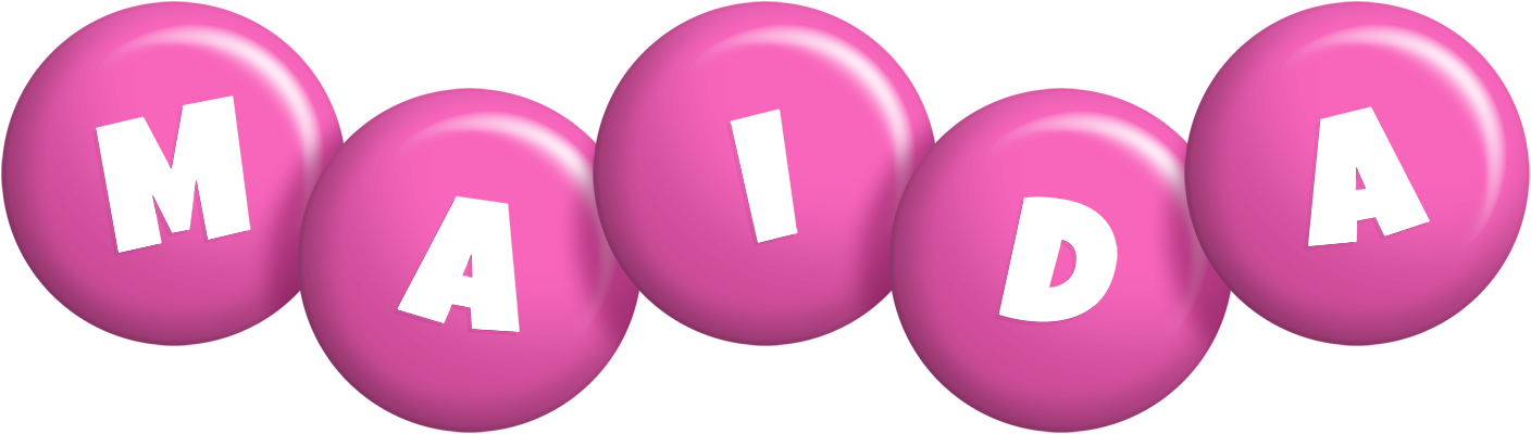 Maida candy-pink logo