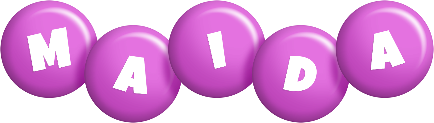 Maida candy-purple logo