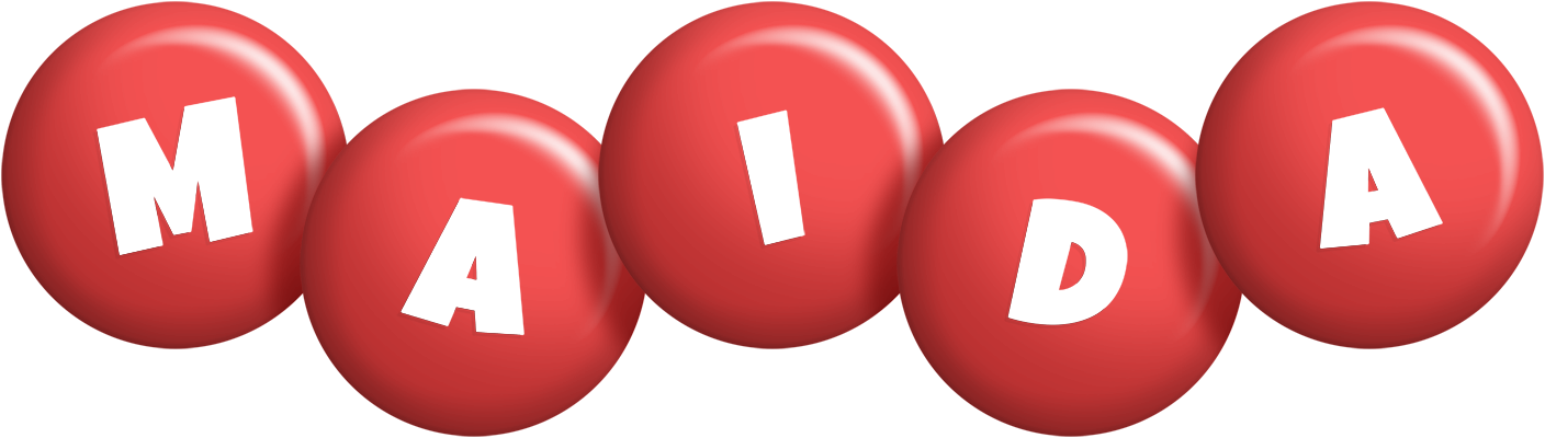 Maida candy-red logo