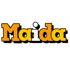 Maida cartoon logo