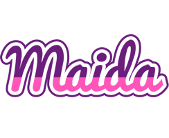 Maida cheerful logo