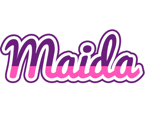 Maida cheerful logo