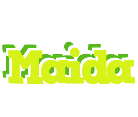 Maida citrus logo