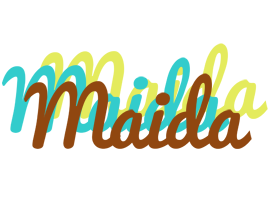 Maida cupcake logo