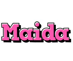 Maida girlish logo