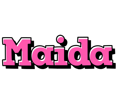 Maida girlish logo