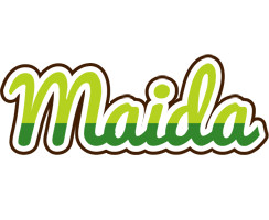 Maida golfing logo