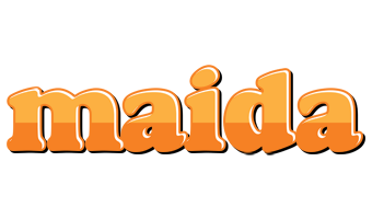 Maida orange logo