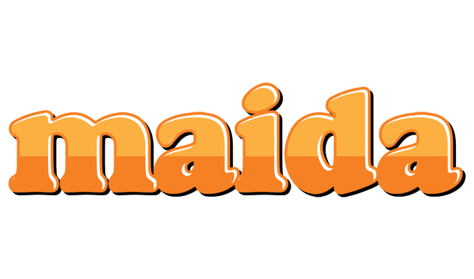 Maida orange logo