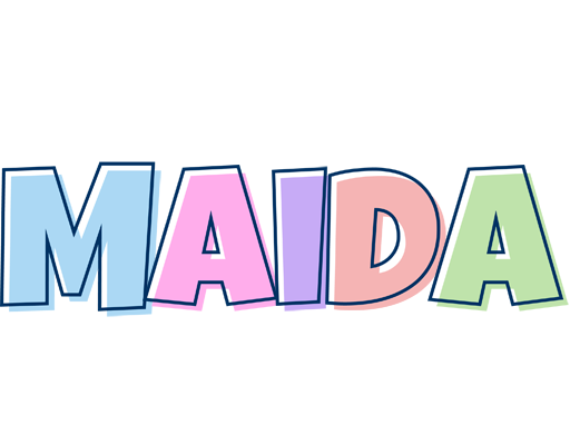 Maida pastel logo