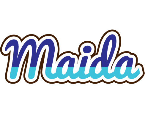 Maida raining logo