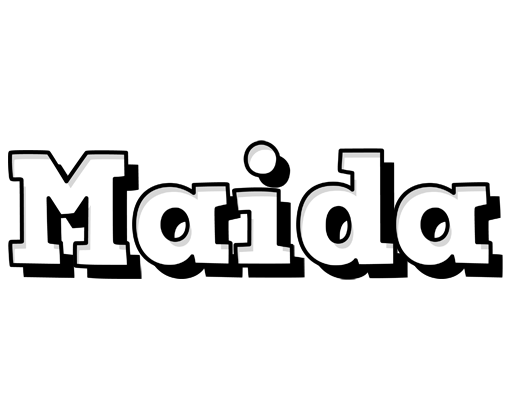 Maida snowing logo