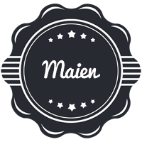 Maien badge logo