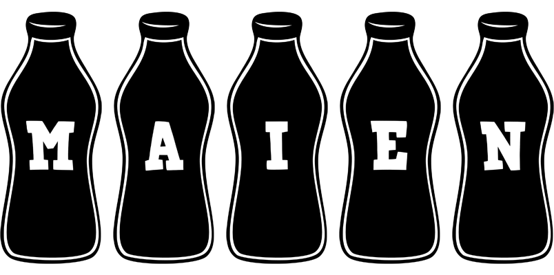 Maien bottle logo