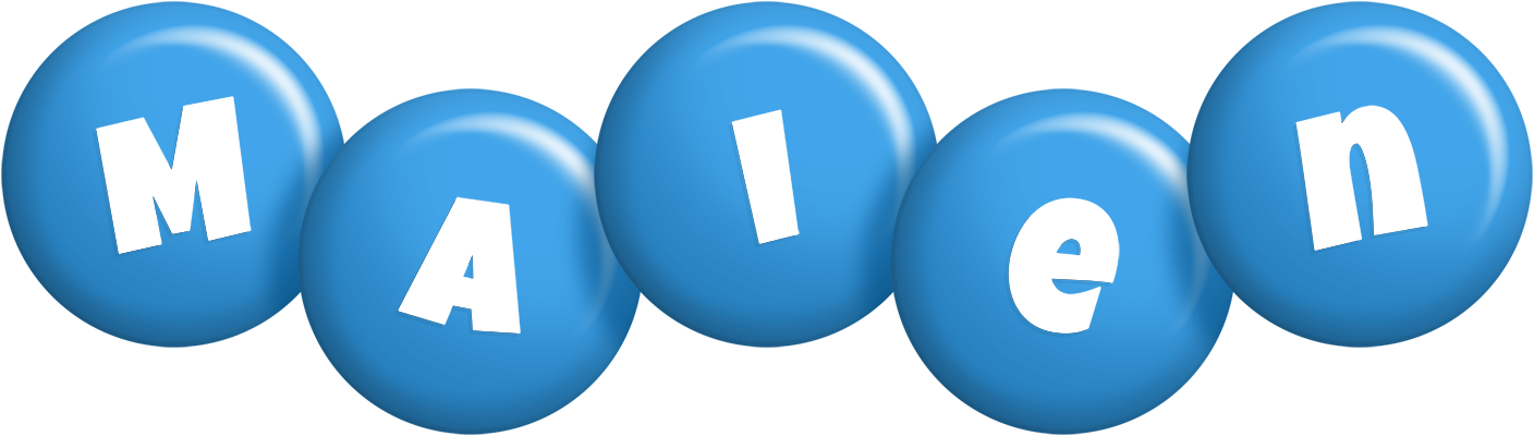 Maien candy-blue logo