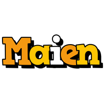 Maien cartoon logo