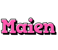 Maien girlish logo