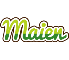 Maien golfing logo