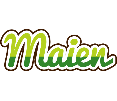 Maien golfing logo