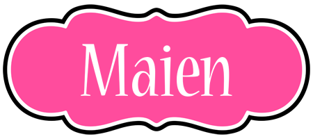 Maien invitation logo