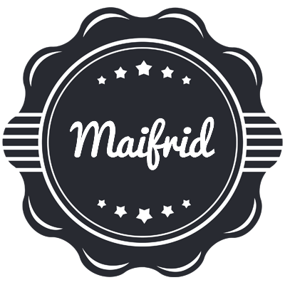 Maifrid badge logo
