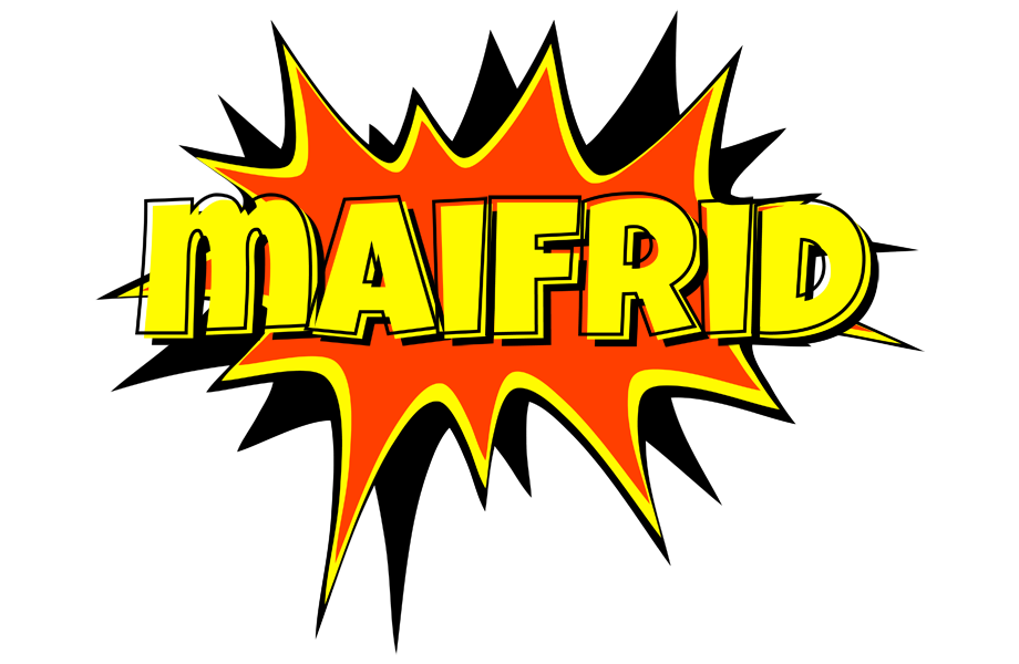Maifrid bazinga logo
