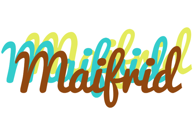 Maifrid cupcake logo