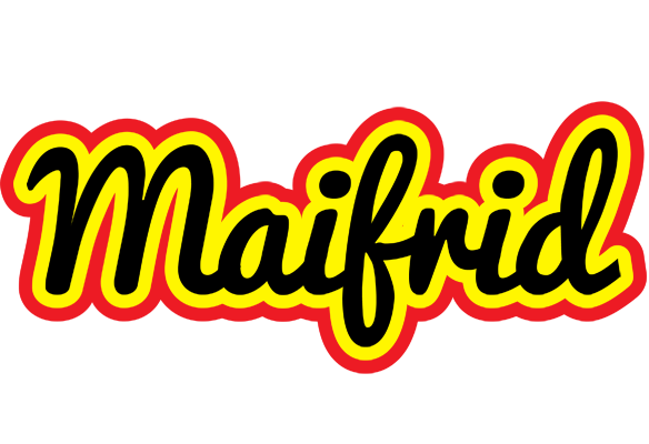 Maifrid flaming logo