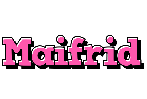 Maifrid girlish logo