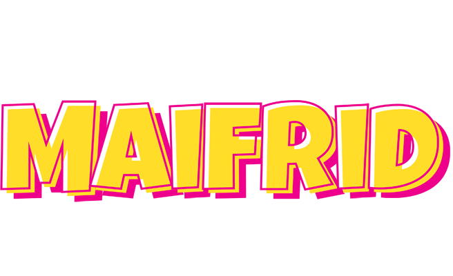 Maifrid kaboom logo