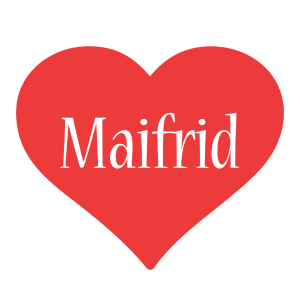 Maifrid love logo