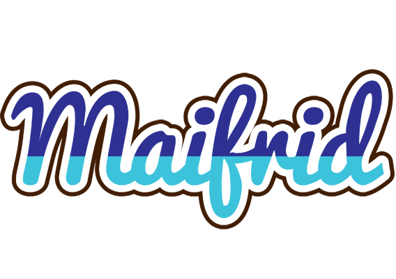 Maifrid raining logo