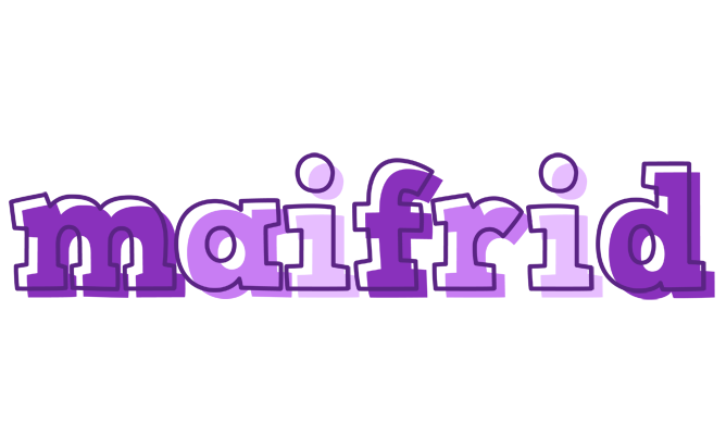 Maifrid sensual logo