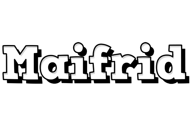 Maifrid snowing logo